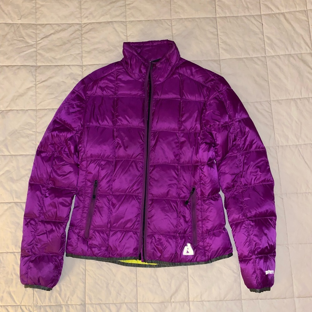 Purple Goose Down Puffer Jacket by Eddie Bauer
